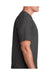 Bayside BA5040 Mens USA Made Short Sleeve Crewneck T-Shirt Charcoal Grey Model Side