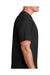 Bayside 5040 Mens USA Made Short Sleeve Crewneck T-Shirt Black Model Side