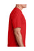 Bayside BA5040 Mens USA Made Short Sleeve Crewneck T-Shirt Red Model Side
