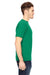 Bayside BA5100 Mens USA Made Short Sleeve Crewneck T-Shirt Kelly Green Model Side