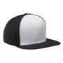 Big Accessories Mens Adjustable Hat - Black/White
