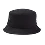 Big Accessories Mens Metal Eyelet Bucket Hat - Black
