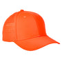 Big Accessories Mens Performance Adjustable Hat - Bright Orange