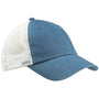 Big Accessories Mens Adjustable Trucker Hat - Indigo Blue/White