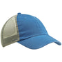 Big Accessories Mens Adjustable Trucker Hat - Blue/Grey