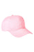 Big Accessories Hats BA611 Mens Ultimate Adjustable Hat Pink Flat Front