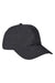 Big Accessories Hats BA611 Mens Ultimate Adjustable Hat Black Flat Front