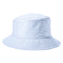 Big Accessories Mens Crusher Bucket Hat - Seersucker Blue