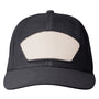 Big Accessories Mens Homestead Full Mesh Snapback Trucker Hat - Black