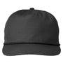 Big Accessories Mens Lariat Ripstop Snapback Hat - Charcoal Grey/Black