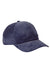 Big Accessories Hats BA703 Mens Corduroy Adjustable Hat Navy Blue Flat Front
