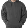Bayside Mens USA Made Hooded Sweatshirt Hoodie - Charcoal Grey