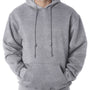 Bayside Mens USA Made Hooded Sweatshirt Hoodie - Dark Ash Grey