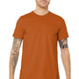 Bella + Canvas Mens Jersey Short Sleeve Crewneck T-Shirt - Autumn Orange