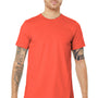 Bella + Canvas Mens Jersey Short Sleeve Crewneck T-Shirt - Coral