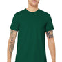 Bella + Canvas Mens Jersey Short Sleeve Crewneck T-Shirt - Forest Green