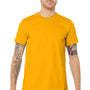 Bella + Canvas Mens Jersey Short Sleeve Crewneck T-Shirt - Gold