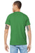 Bella + Canvas BC3001/3001 Mens Jersey Short Sleeve Crewneck T-Shirt Leaf Green Model Back