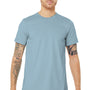 Bella + Canvas Mens Jersey Short Sleeve Crewneck T-Shirt - Light Blue