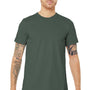 Bella + Canvas Mens Jersey Short Sleeve Crewneck T-Shirt - Military Green