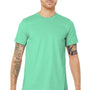 Bella + Canvas Mens Jersey Short Sleeve Crewneck T-Shirt - Mint Green