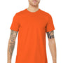 Bella + Canvas Mens Jersey Short Sleeve Crewneck T-Shirt - Orange