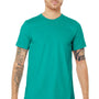 Bella + Canvas Mens Jersey Short Sleeve Crewneck T-Shirt - Teal Green