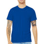 Bella + Canvas Mens USA Made Jersey Short Sleeve Crewneck T-Shirt - Royal Blue