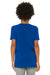 Bella + Canvas 3001Y Youth Jersey Short Sleeve Crewneck T-Shirt True Royal Blue Model Back