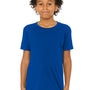 Bella + Canvas Youth Jersey Short Sleeve Crewneck T-Shirt - True Royal Blue