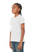 Bella + Canvas 3001Y Youth Jersey Short Sleeve Crewneck T-Shirt White Model 3Q