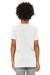 Bella + Canvas 3001Y Youth Jersey Short Sleeve Crewneck T-Shirt White Model Back