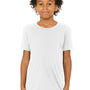 Bella + Canvas Youth Jersey Short Sleeve Crewneck T-Shirt - White