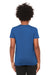 Bella + Canvas BC3001YCVC Youth CVC Short Sleeve Crewneck T-Shirt Heather True Royal Blue Model Back