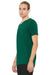 Bella + Canvas BC3005CVC Mens CVC Short Sleeve V-Neck T-Shirt Heather Grass Green Model 3Q