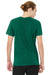 Bella + Canvas BC3005CVC Mens CVC Short Sleeve V-Neck T-Shirt Heather Grass Green Model Back