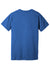 Bella + Canvas BC3005CVC Mens CVC Short Sleeve V-Neck T-Shirt Heather True Royal Blue Flat Back