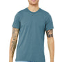 Bella + Canvas Mens Short Sleeve Crewneck T-Shirt - Denim Blue