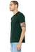 Bella + Canvas BC3413/3413C/3413 Mens Short Sleeve Crewneck T-Shirt Emerald Green Model 3Q