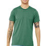 Bella + Canvas Mens Short Sleeve Crewneck T-Shirt - Grass Green