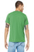 Bella + Canvas BC3413/3413C/3413 Mens Short Sleeve Crewneck T-Shirt Green Model Back