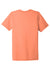 Bella + Canvas BC3413/3413C/3413 Mens Short Sleeve Crewneck T-Shirt Orange Flat Back