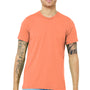 Bella + Canvas Mens Short Sleeve Crewneck T-Shirt - Orange