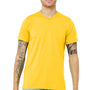 Bella + Canvas Mens Short Sleeve Crewneck T-Shirt - Yellow Gold
