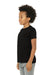 Bella + Canvas 3413Y Youth Short Sleeve Crewneck T-Shirt Solid Black Model 3Q