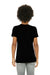 Bella + Canvas 3413Y Youth Short Sleeve Crewneck T-Shirt Solid Black Model Back