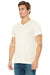 Bella + Canvas BC3415/3415C/3415 Mens Short Sleeve V-Neck T-Shirt Oatmeal Model 3Q