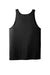 Bella + Canvas 3484 Mens Jersey Tank Top Charcoal Black Flat Back