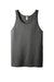 Bella + Canvas 3484 Mens Jersey Tank Top Grey Flat Front