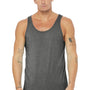 Bella + Canvas Mens Jersey Tank Top - Grey